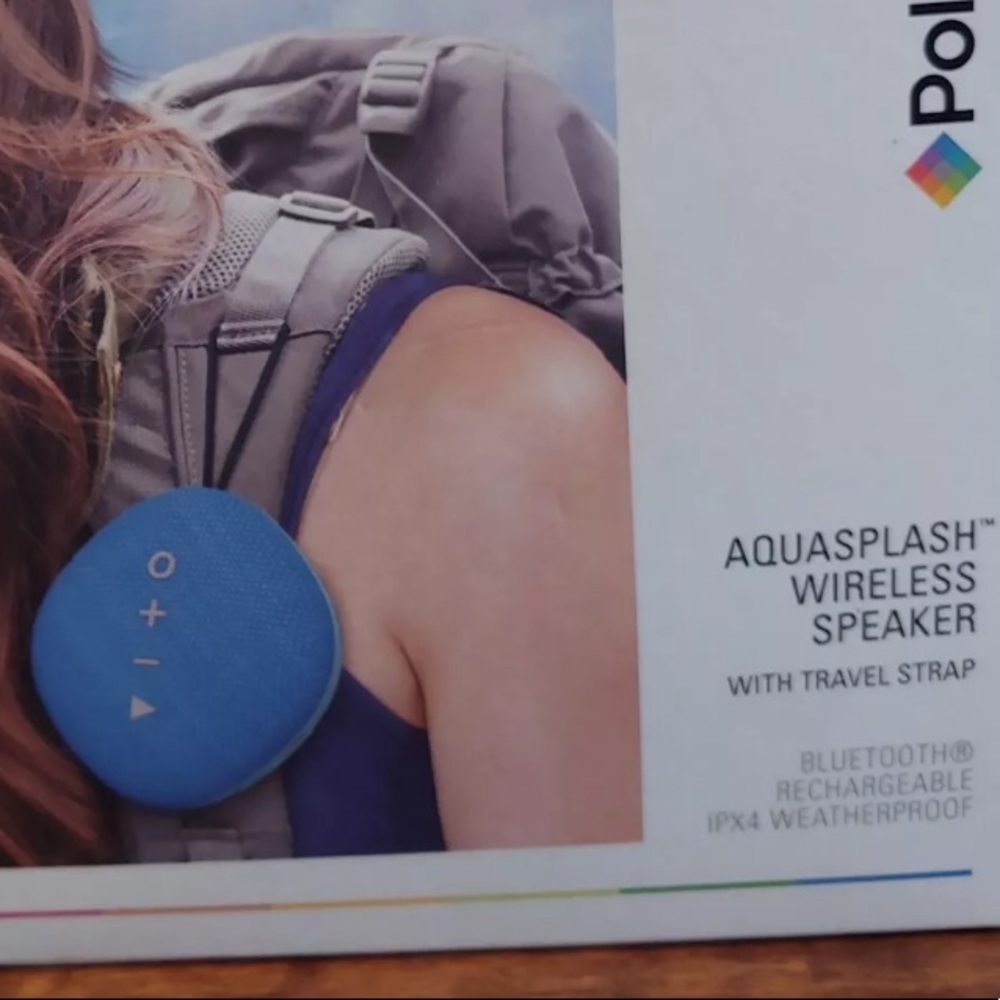 Polaroid Aquasplash Bluetooth Wireless Speaker NEW - Picture 4 of 8